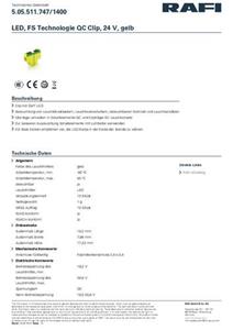 RAFI 5.05.511.747/1400 LED-Element 1St.