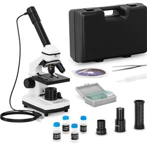 Microscoop - 20- tot 1.280x - camera 10 MP - LED - incl. accessoires