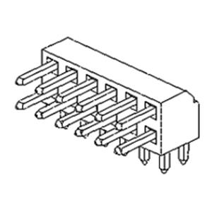Molex Male header (standaard) 877605016 1 stuk(s) Tray