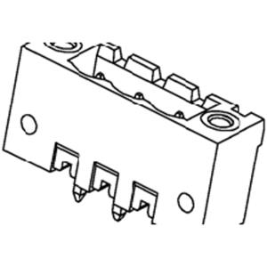 Molex 395250003 Printklem Aantal polen 3 1 stuk(s)