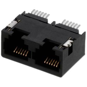 Molex 441930005 DUAL PORT SMT PRODCT 441930005 Bus Aantal polen 6P6C 1 stuk(s)