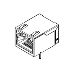 Molex 480749103 10/100M RJ45 Rockwel 480749103 Bus Aantal polen 8P8C 1 stuk(s)