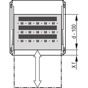 Schroff 22130374 Legbord (b x d) 800 mm x 800 mm 1 stuk(s)