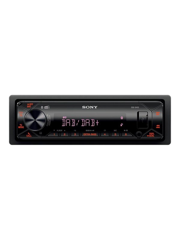 Sony DSX-B41D - Car - digital Ontvanger - in-dash unit - Single-DIN - Auto radio