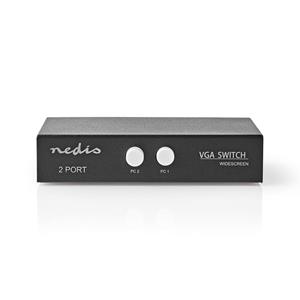 Nedis 2-Poorts | VGA Switch | Zwart