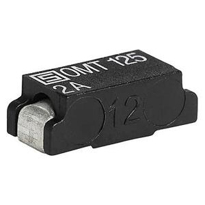 Schurter 3404.0121.11 3404.0121.11 SMD-zekering (l x b x h) 7.40 x 3.00 x 2.60 mm 5.00 A 125 V/DC Traag -T- Inhoud 10 stuk(s)