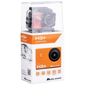 Midland H3+ Dashcam Blickwinkel horizontal max.=120° Akku, WLAN