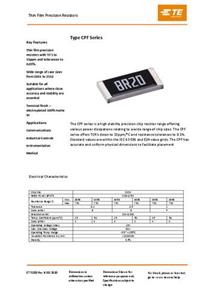 TE Connectivity 1879061-3 Precisieweerstand 10 Ω SMD 0402 0.1 % 25 ppm 1 stuk(s) Tape on Full reel