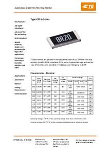 teconnectivity TE Connectivity 2176215-7 1kΩ SMD 0402 0.1% 25 ppm Tape on Full reel