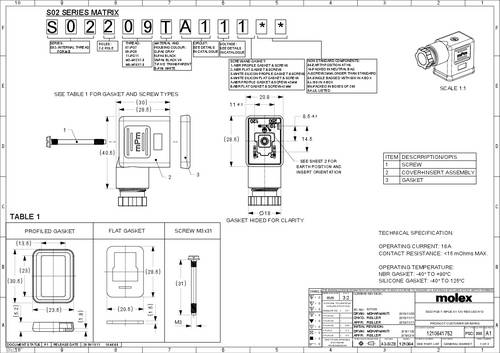 Molex Molex WOD Industrial Solution 1210640097 Klepstekker Inhoud: 1 stuk(s)