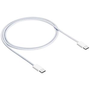 Akyga USB-kabel USB 2.0 USB-C stekker 1 m Wit AK-USB-51