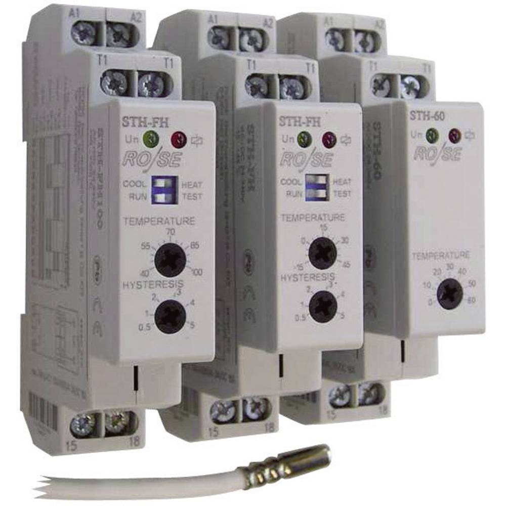 Rose LM Thermostaat voor schakelkastverwarming STH-FH100 240 V/AC, 240 V/DC 1x NO 1 stuk(s)