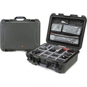 NANUK 930 Case w/lid org. - w/divider - Olive
