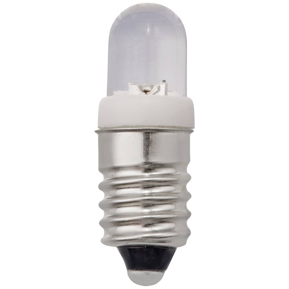 TRU COMPONENTS TC-12249912 Multi-voltage LED-lamp 3 V/DC, 15 V/DC E10 Warmwit 1 stuk(s)
