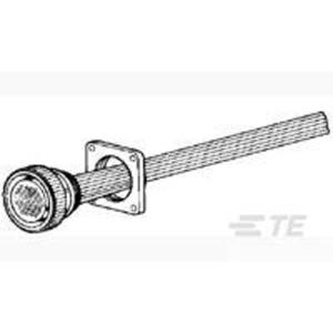 TE Connectivity Circular Plastic Connectors TE AMP Circular Plastic Connectors 207299-4  Inhoud: 1 stuk(s)