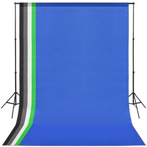 VIDAXL Fotostudio-set Mit Softbox-leuchten Und Hintergründen
