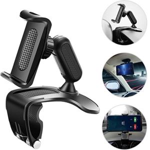LuxeBass Auto Telefoonhouder voor Dashboard of Zonneklep met 360 graden Rotatie - LB518