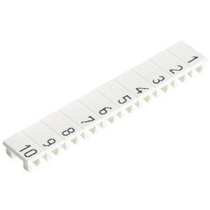 Wieland 04.845.0153.0 Opschriftbord Geschikt voor: Klem 2,5 mmm 1 stuk(s)