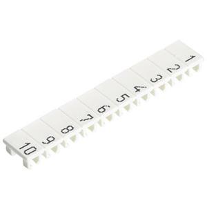 Wieland 04.845.0253.0 Opschriftbord Geschikt voor: Klem 2,5 mmm 1 stuk(s)
