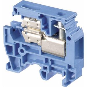 ABB 1SNA 125 117 R0200 Scheidingsklem 6 mm Schroeven Toewijzing: N Blauw 1 stuk(s)
