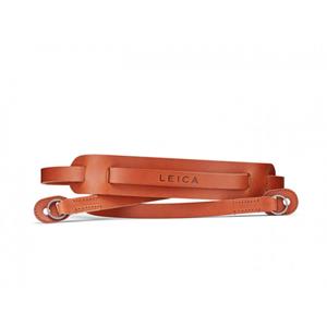 LEICA Carrying Strap with Shoulder Pad leather cognac