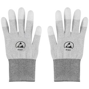 TRU COMPONENTS TC-12539860 ESD-handschoenen Lichtgrijs Maat: XL 2 stuk(s)