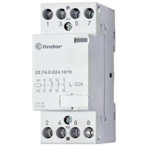Finder 22.74.0.024.1717 Installatiezekeringautomaat 1x NC, 3x NO 230 V/AC, 400 V/AC 1 stuk(s)