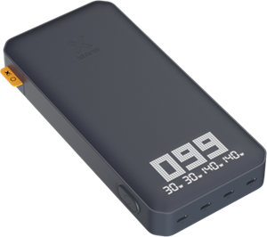 Xtorm Titan Ultra 200W Powerbank 27.000 mAh - Laptop Powerbank - 4 x USB-C PD - LED scherm