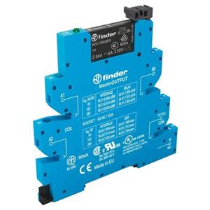 Finder 39.21.0.012.0060 Koppelrelais 12 V/DC, 12 V/AC 6 A 1x NO 1 stuk(s)