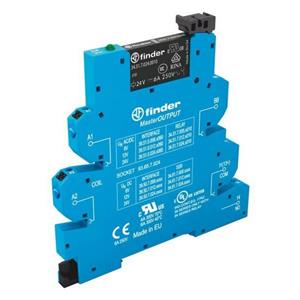 Finder 39.51.0.012.0060 Koppelrelais 12 V/DC, 12 V/AC 6 A 1x NO 1 stuk(s)