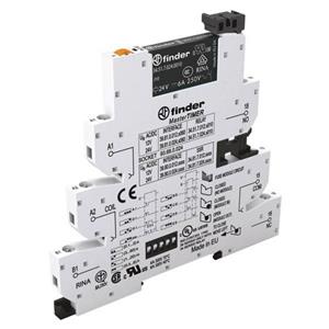 Finder 39.81.0.012.0060 Koppelrelais 12 V/DC, 12 V/AC 6 A 1x wisselcontact 1 stuk(s)