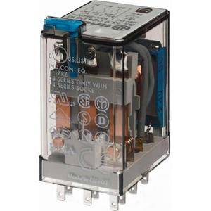 Finder 55.33.9.024.0010 Steekrelais 24 V/DC 10 A 3x wisselcontact 1 stuk(s)