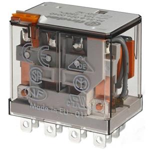 Finder 56.34.8.060.0040 Steekrelais 60 V/AC 12 A 4x wisselcontact 1 stuk(s)