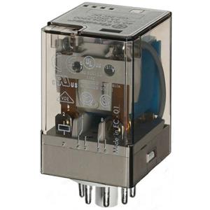 Finder 60.12.9.024.0060 Steekrelais 24 V/DC 10 A 2x wisselcontact 1 stuk(s)