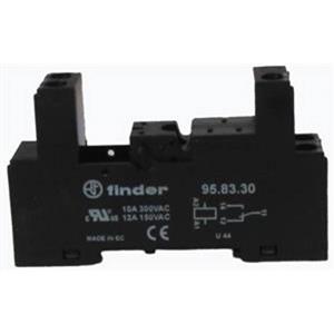 Finder 95.83.30 Relaissocket Geschikt voor serie:  serie 40  40.31 (l x b x h) 75 x 15.5 x 42.7 mm 1 stuk(s)