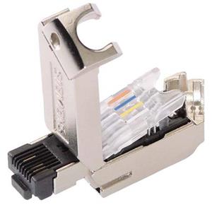 Siemens 6GK1901-1BB30-0AB0 IE FC RJ45 Plug 145 2x2, RJ45 connector met FC-aansluiting, 145 graden 10 st. 6GK19011BB300AB0 Aantal polen 4 1 stuk(s)