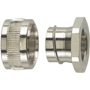 HellermannTyton 166-31202 PCS16-PC Eindafsluiting Metaal M20 13 mm Recht 1 stuk(s)