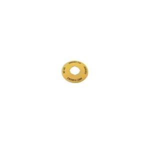 Eaton M22-XAK Markeringsplaatje (Ø x h) 90 mm x 90 mm Zonder markering Geel 1 stuk(s)