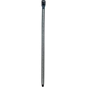 HellermannTyton 115-28589 SRT58028 Kabelbinder 580 mm 28 mm Zwart Hersluitbaar, Zeer flexibel, Met terughaaloog 1 stuk(s)