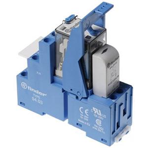 Finder 58.33.9.024.5050 Relaismodule Nominale spanning: 24 V/DC Schakelstroom (max.): 10 A 3x wisselcontact 1 stuk(s)