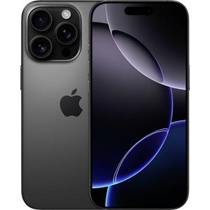 Apple iPhone 16 Pro 1TB Titanium Smartphone Zwart
