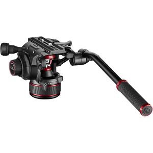 Manfrotto Nitrotech 608 Carbon Video-Stativ mit Mittelspinne