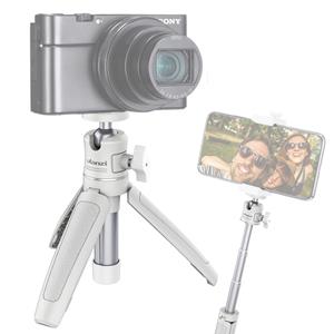 Ulanzi MT-08 vlog-statief, handgreep & selfie stick - Wit