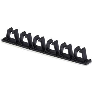 TRU COMPONENTS Kabelclip TC-12533420 Bundel-&Oslash; (bereik) 7.8 mm (max) Zwart 20 stuk(s)