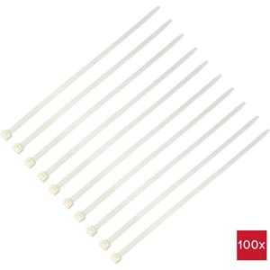 TRU COMPONENTS TC-12626016 HVAC-kabelbinder 550 mm 12.7 mm Natuurlijk wit HVAC 100 stuk(s)
