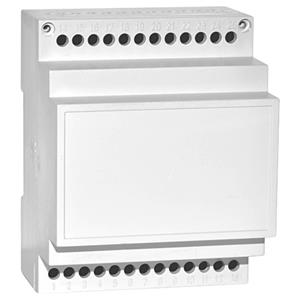 Elbag MR6/AR/GREY DIN-rail-behuizing Met ventilatiesleuven 105 x 58 x 90 ABS 1 stuk(s)