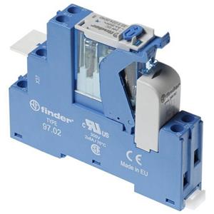 Finder 4C.02.9.024.5050 Koppelrelais 24 V/DC 8 A 2x wisselcontact 1 stuk(s)
