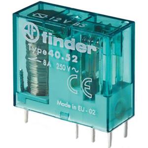 Finder 40.52.6.110.0000 Printrelais 110 V/AC, 110 V/DC 8 A 2x wisselcontact 1 stuk(s)