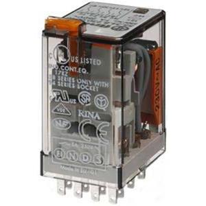 Finder 55.34.8.024.0020 Steekrelais 24 V/AC 7 A 4x wisselcontact 1 stuk(s)