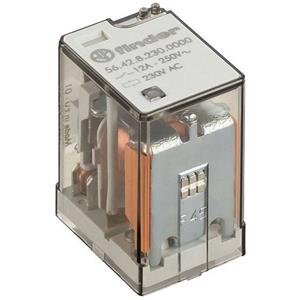 Finder 56.42.8.024.0000 Printrelais 24 V/AC 12 A 2x wisselcontact 1 stuk(s)